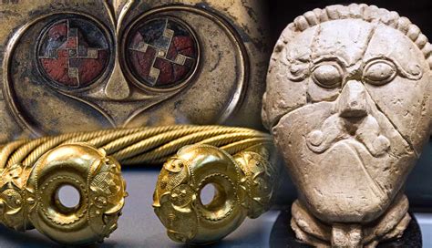 Ejemplo de arte estilo La Tène