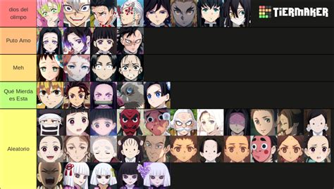 Personajes de Kimetsu no Yaiba entrenando