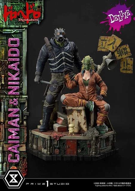 Caiman y Nikaido de Dorohedoro