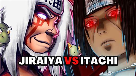 Comparación de habilidades: Jiraiya vs Itachi