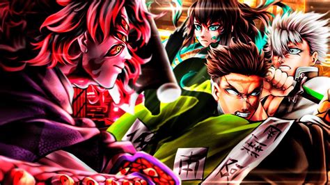 Los Pilares luchando contra Kokushibo