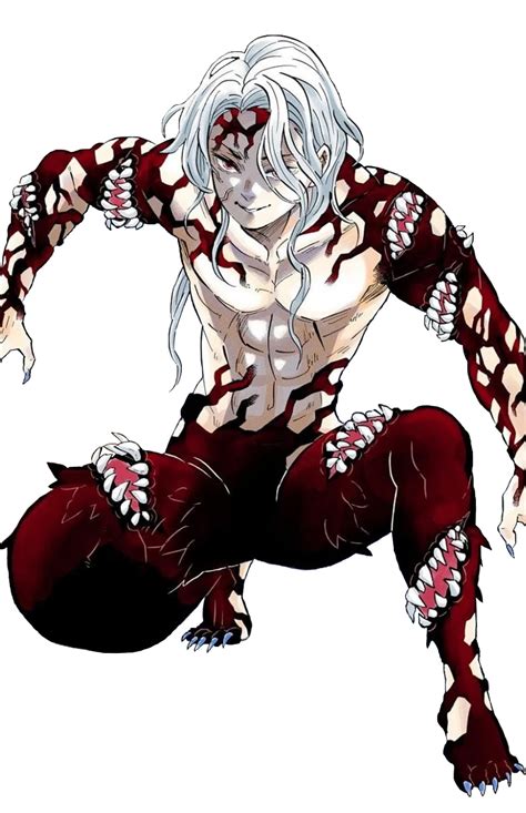 Muzan Kibutsuji liberando todo su poder