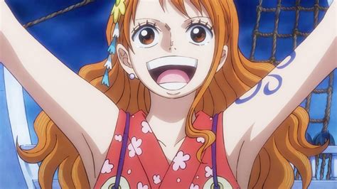 Nami usando su ataque Thunder Charge