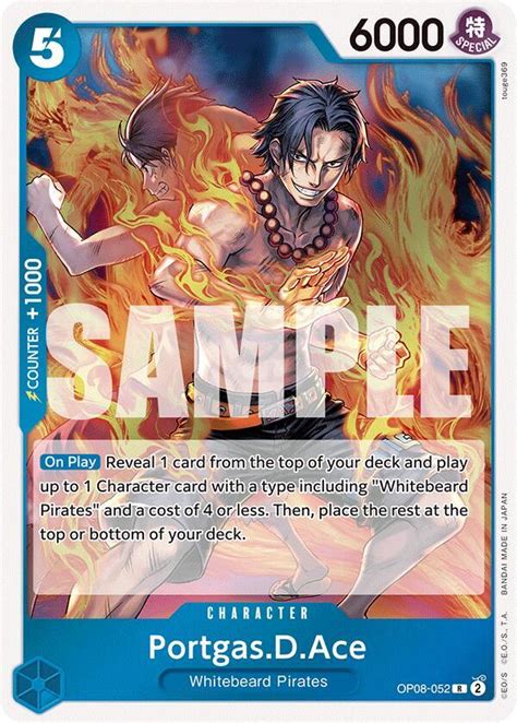 Vivre Card de Portgas D. Ace