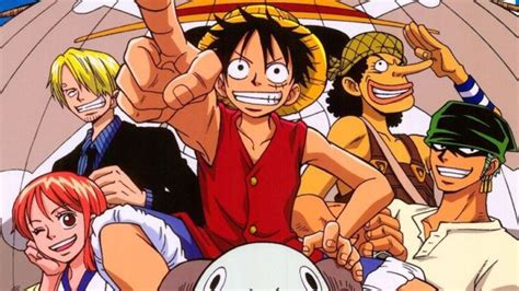 Personajes de One Piece en un comercial