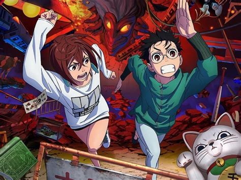 Póster promocional de anime con un estilo clásico