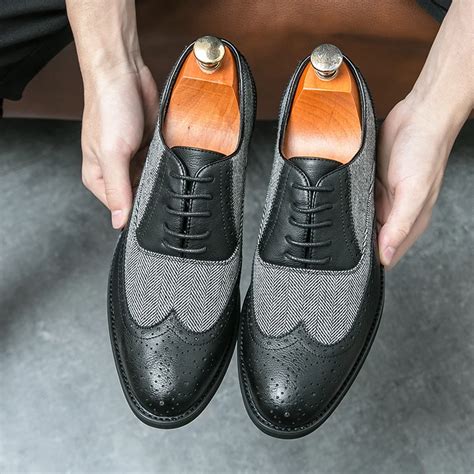 zapatos Brogue para hombre