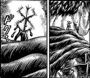 El Estigma del Sacrificio en el cuerpo de Guts