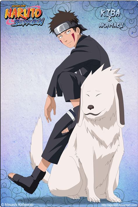 Kiba Inuzuka y Akamaru entrenando