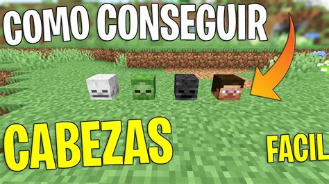 Colocación de cabezas de criatura en Minecraft