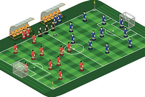 Estrategia de fútbol en un anime