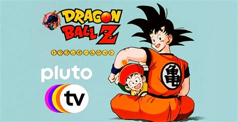 Logotipo de Pluto TV y Dragon Ball Z