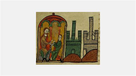 Ilustración de Leticia siendo vendida a un señor feudal