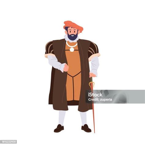 El señor feudal sin máscara revelando su rostro apuesto