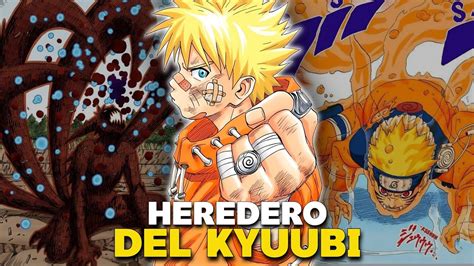 Naruto desatando el poder del Kyūbi