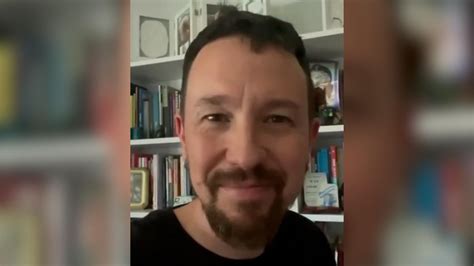 Pablo Iglesias en un plató de televisión