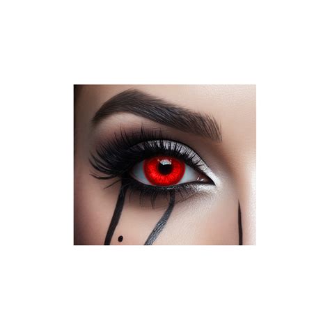 Lentillas rojas estilo Kaneki