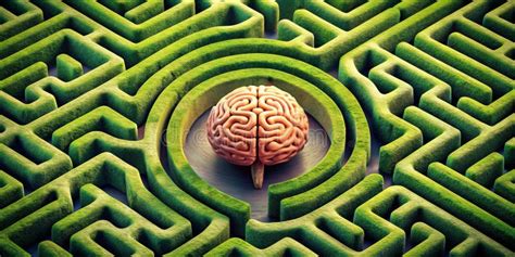 Ilustración de un laberinto representando el encierro emocional.