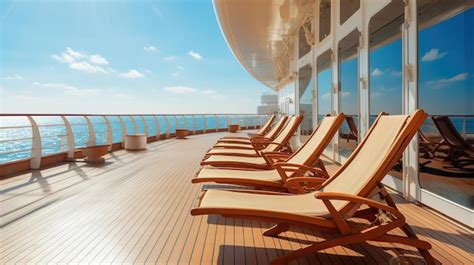 Lujo en la cubierta de un crucero