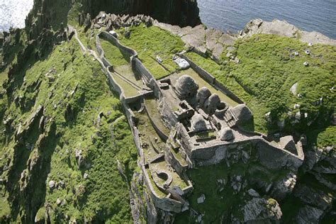 Mapa de la isla Skellig y alrededores