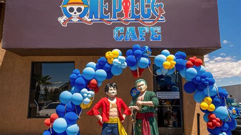 Fachada del One Piece Cafe en Las Vegas