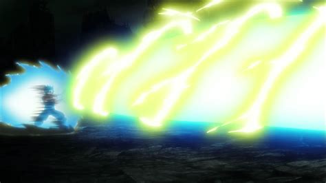 Vegetto desatando el Final Kamehameha