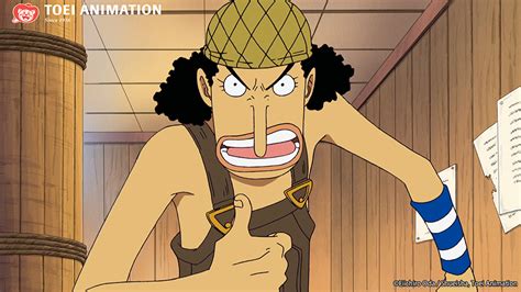 Usopp usando su tirachinas