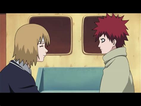 Ilustración de Gaara y Yashamaru conversando