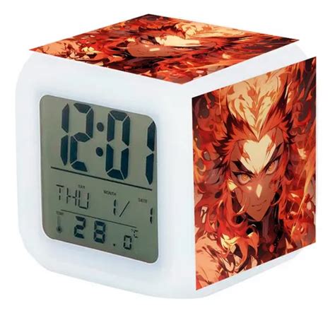 Reloj despertador de Rengoku de Demon Slayer