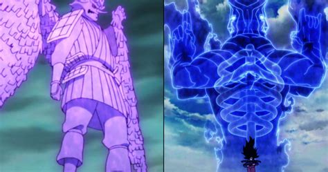 Escena de la batalla contra Obito Kurama Susano'o