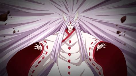 Ilustración de Kaguya Otsutsuki en su forma final