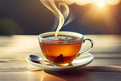 Amaya tomando té