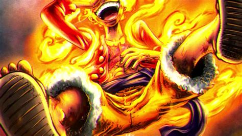 Ilustración de Luffy Gear 5