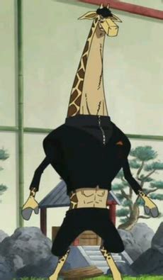 Kaku en su forma de Jirafa