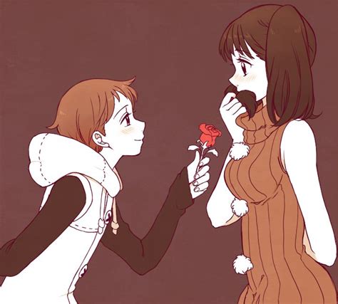 Diane y King luchando juntos