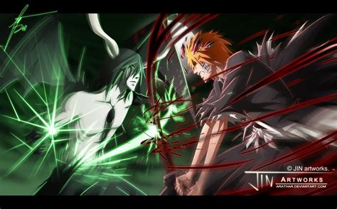 Ichigo vs Ulquiorra en la Torre 5 de Las Noches