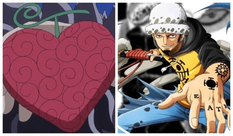 Trafalgar Law de niño recibiendo la Fruta Ope Ope de Corazón