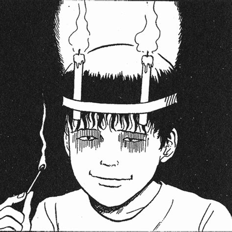 Personajes Tomie y Souichi de Junji Ito