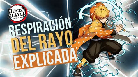 Zenitsu usando la Respiración del Rayo