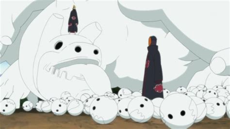 Deidara y sus creaciones de arcilla explosiva