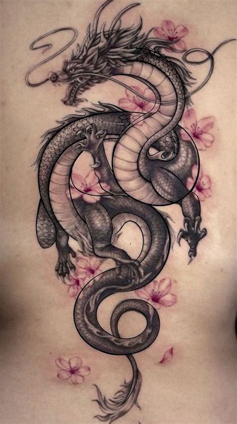 Tatuaje de dragón japonés