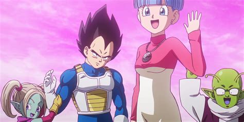 Vegeta protegiendo a Bulma