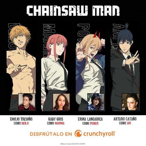 Actores de doblaje de Chainsaw Man