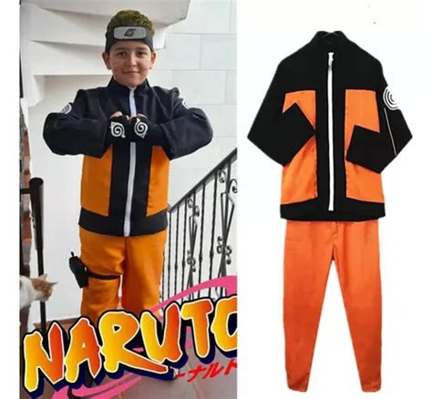 Chaqueta y pantalón de disfraz de Naruto Hokage