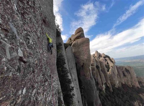 Perfil de escalada de la Vía Vegeta