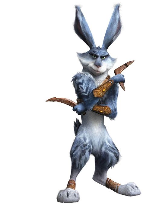 Ilustración de Jack Frost y el Conejo de Pascua juntos