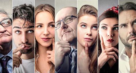 Diferencias de personalidades representadas visualmente