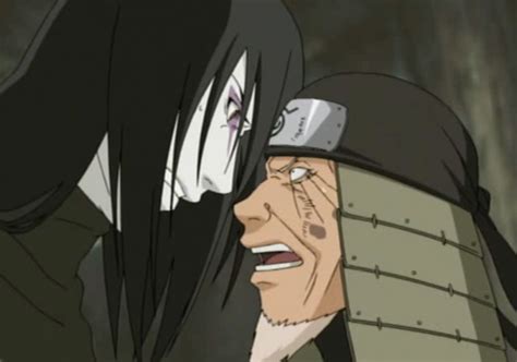 Hiruzen Sarutobi luchando contra Orochimaru