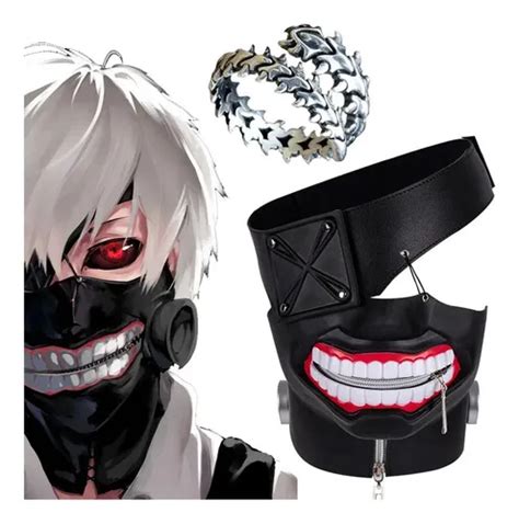 Ken Kaneki con su máscara de Ghoul