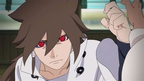 Ilustración de Indra Ōtsutsuki con Sharingan